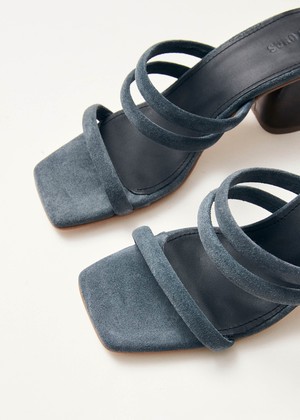 Indiana Grey Leather Sandals from Alohas
