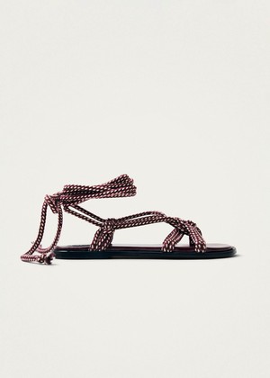 Tory Burgundy Sandals from Alohas