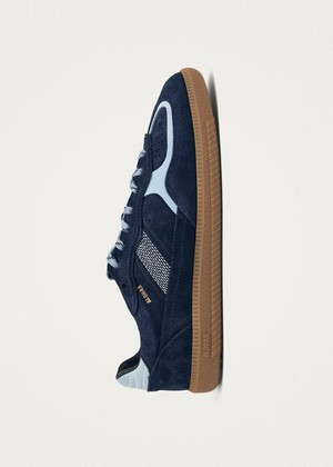 Tb.490 Rife Blue Tones Leather Sneakers from Alohas