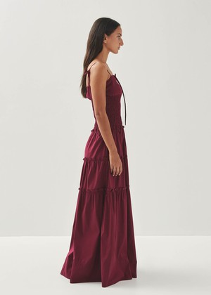 Masami Burgundy Dress from Alohas