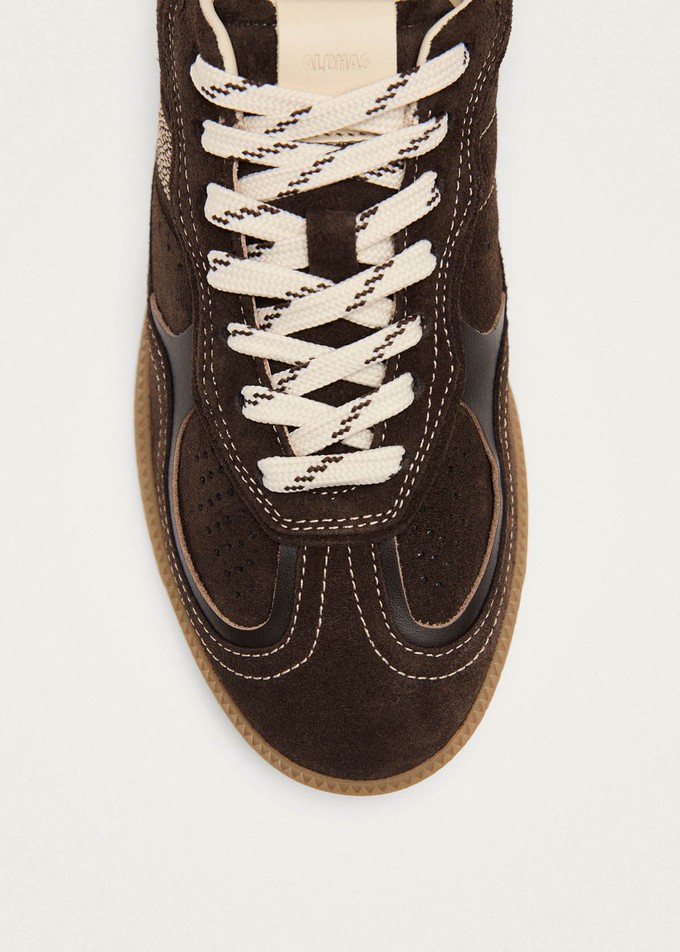 Tb.490 Rife Chocolate Cream Leather Sneakers from Alohas