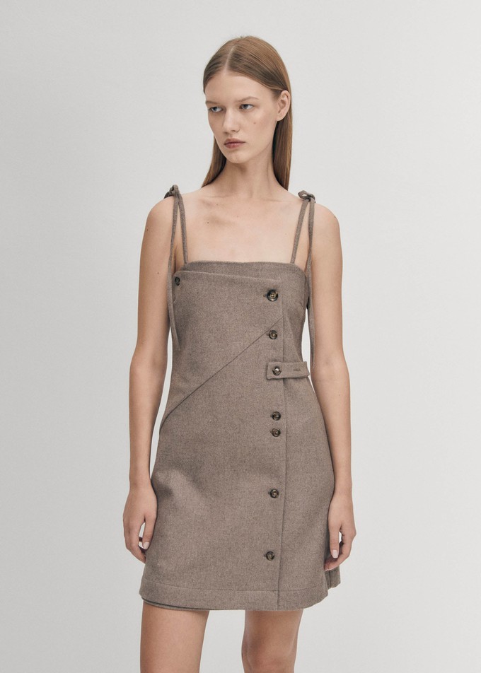 Gala Taupe Dress from Alohas