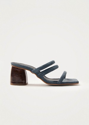 Indiana Grey Leather Sandals from Alohas