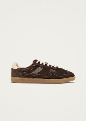 Tb.490 Rife Chocolate Cream Leather Sneakers from Alohas