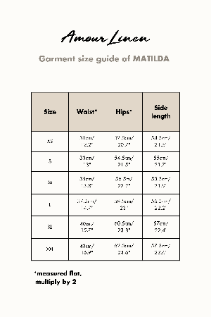 Matilda long linen shorts in Charcoal from AmourLinen