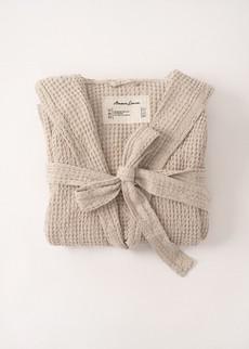 Women’s Waffle Bathrobe via AmourLinen