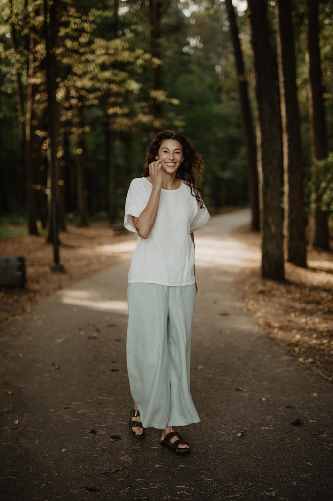 PORTO top in White from AmourLinen