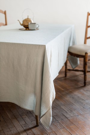 Linen tablecloth in Sage Green from AmourLinen