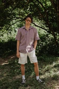 MAGNUS shirt in Dusty Lavender via AmourLinen
