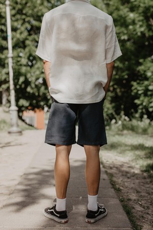 MAGNUS shirt in White from AmourLinen