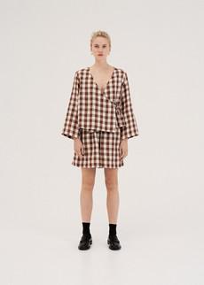 Adele Wrap Top via AmourLinen