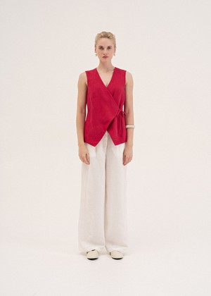 Blanca Wrap Top from AmourLinen
