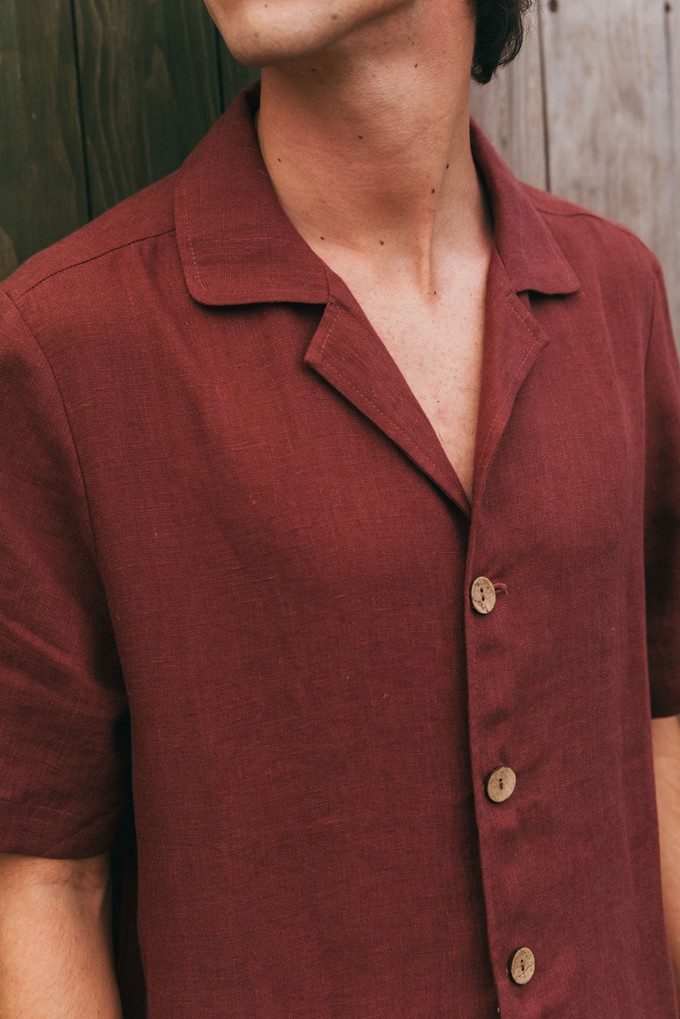 Linen loungewear shorts set ASPEN | ARCHIVE SALE from AmourLinen