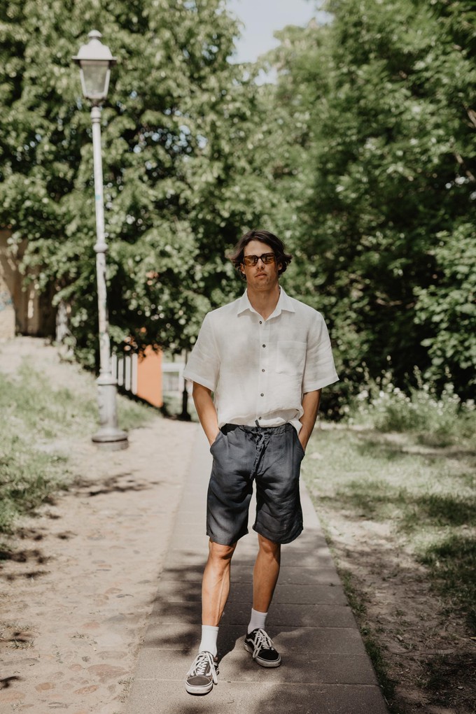 MAGNUS shirt in White from AmourLinen