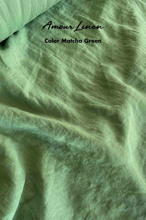 MIA shorts in Matcha Green | sale from AmourLinen