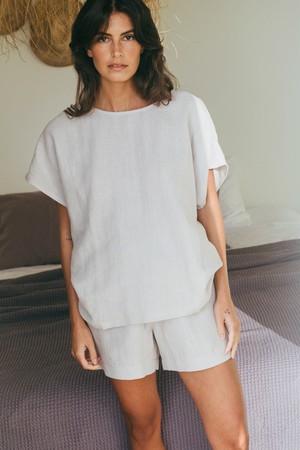 Pajama set CLOUD NINE in Cream from AmourLinen