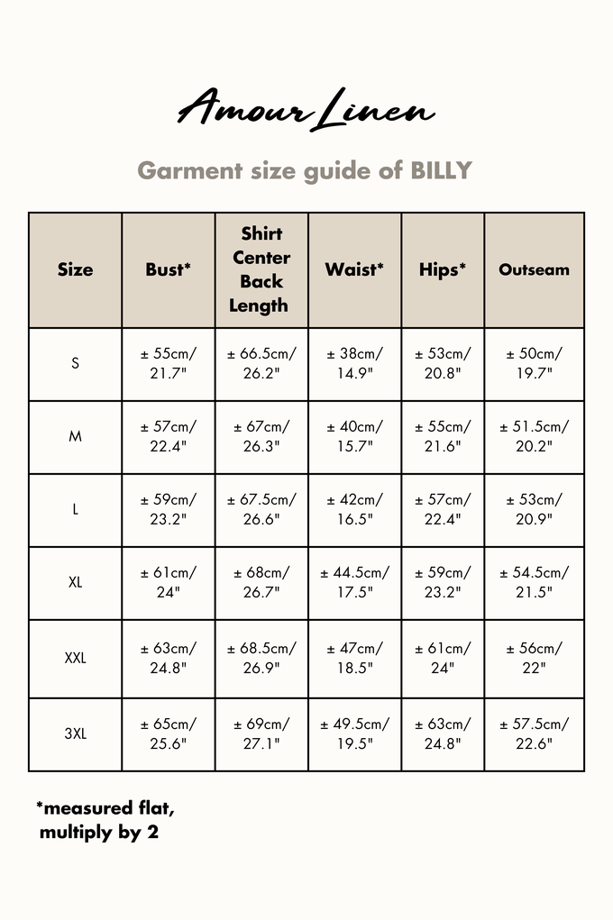 Billy linen pajama set in Green Gingham from AmourLinen