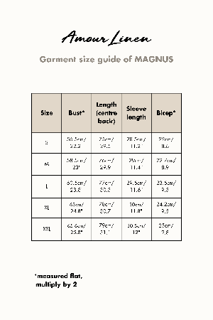 MAGNUS shirt in White from AmourLinen