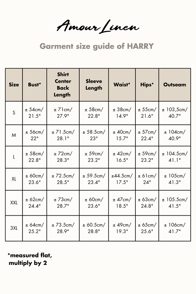 Harry linen pajama set in Terracota from AmourLinen