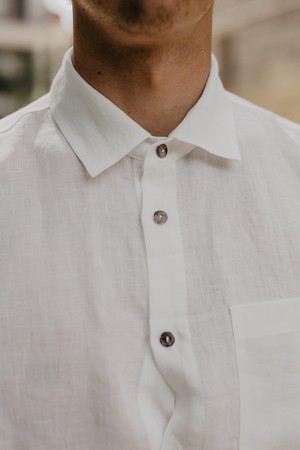 MAGNUS shirt in White from AmourLinen