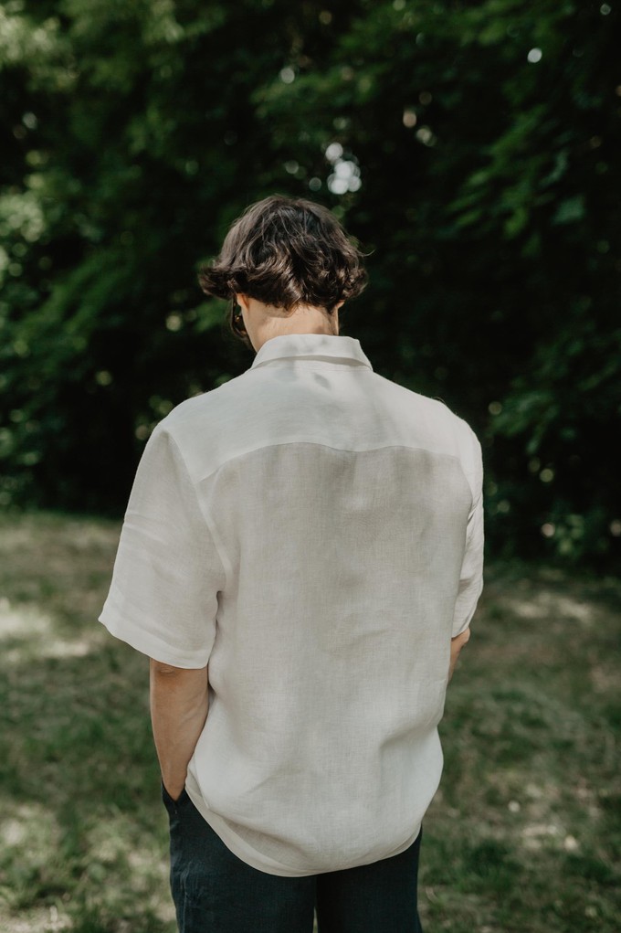 MAGNUS shirt in White from AmourLinen