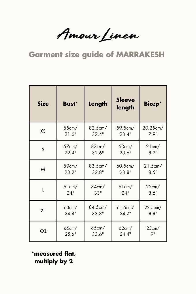 MARRAKESH shirt in Charcoal from AmourLinen