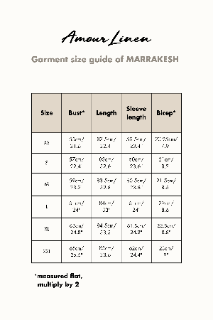 MARRAKESH shirt in Charcoal from AmourLinen