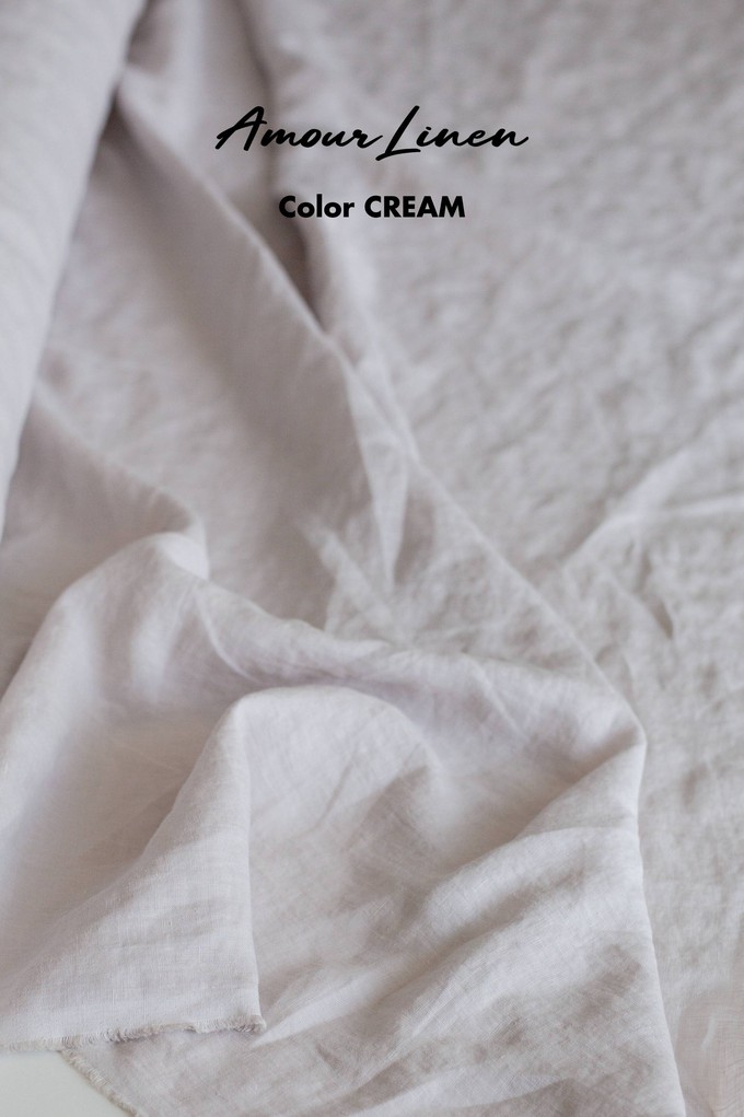 Bergen skirt in Cream | sale from AmourLinen