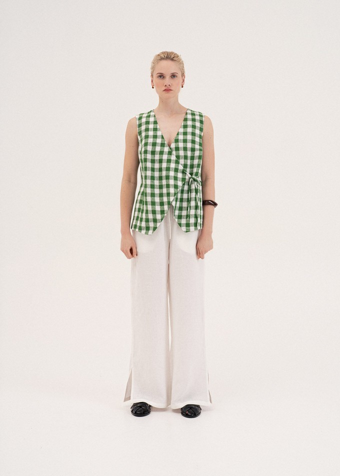 Blanca Wrap Top from AmourLinen