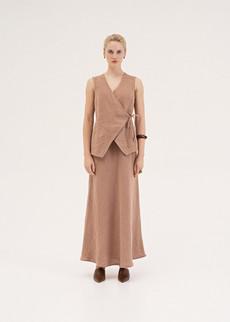 Blanca Wrap Top via AmourLinen