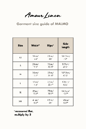 Linen pants Malmo in White | sale from AmourLinen