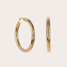 Luna bold hoops via Ana Dyla