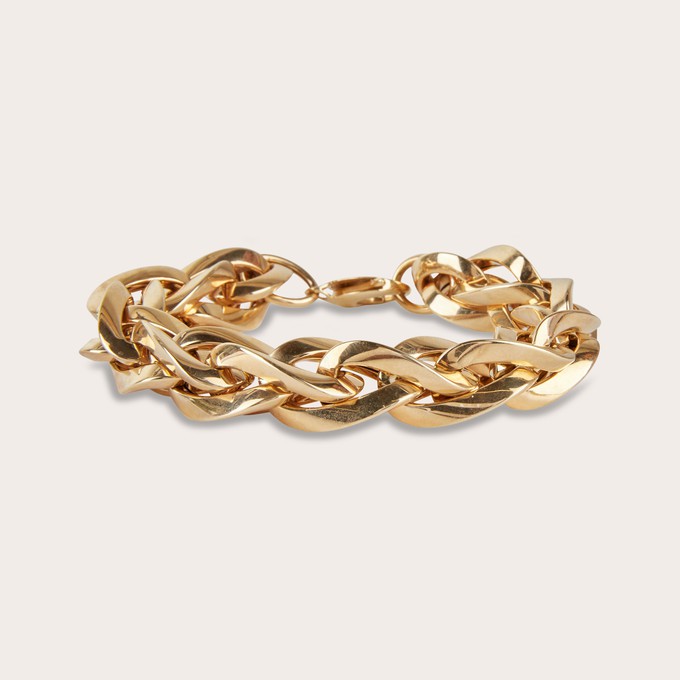 Bold bracelet 14ct gold from Ana Dyla