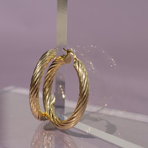 Luma hoops gold from Ana Dyla