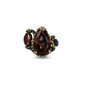 Gemstone splash ring from Ana Dyla