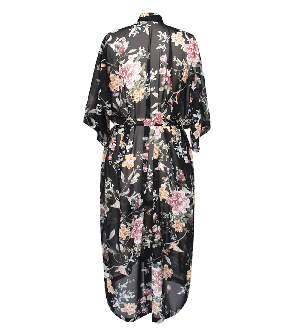 Sheer Floral Robe from Anekdot