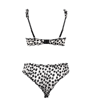 White Leo Frilly Set from Anekdot