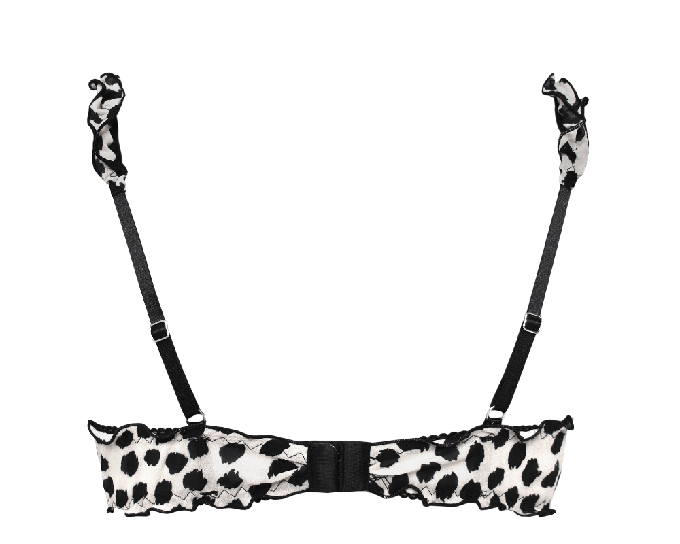 White Leo Frilly Bralette from Anekdot