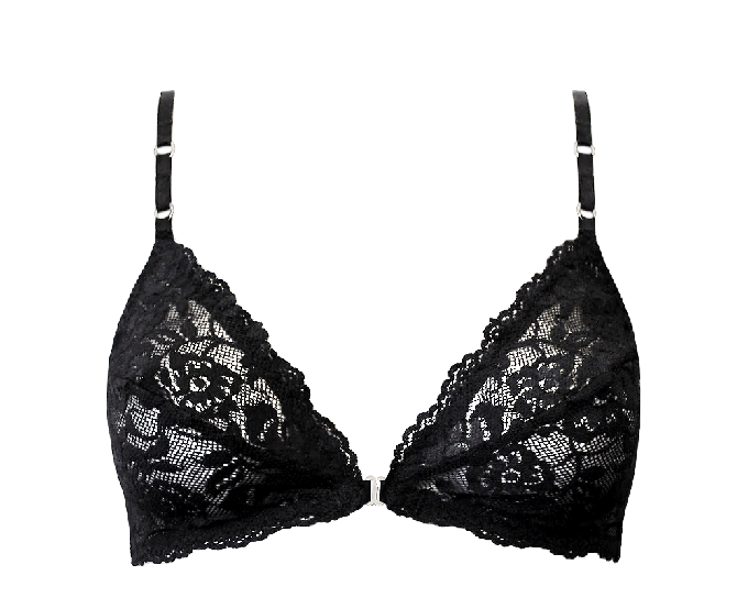 Black Amber Soft Bra from Anekdot