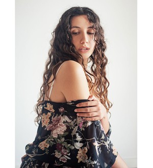 Sheer Floral Robe from Anekdot