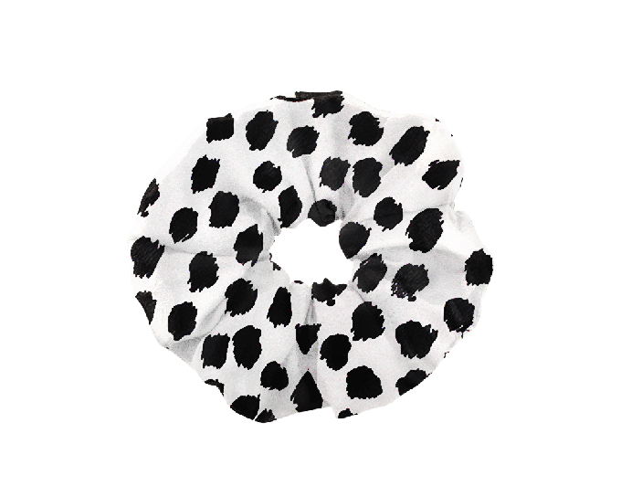 White Leo Scrunchie from Anekdot