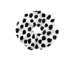 White Leo Scrunchie from Anekdot