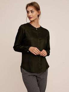 Magnolia blouse - Dark green via Arber