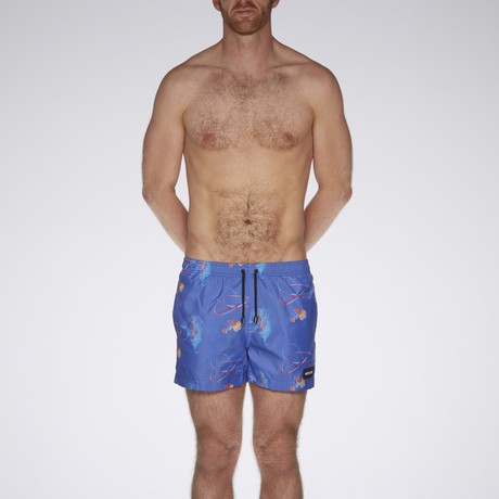 AS swimmer32 PO seatrash print blue from arctic seas