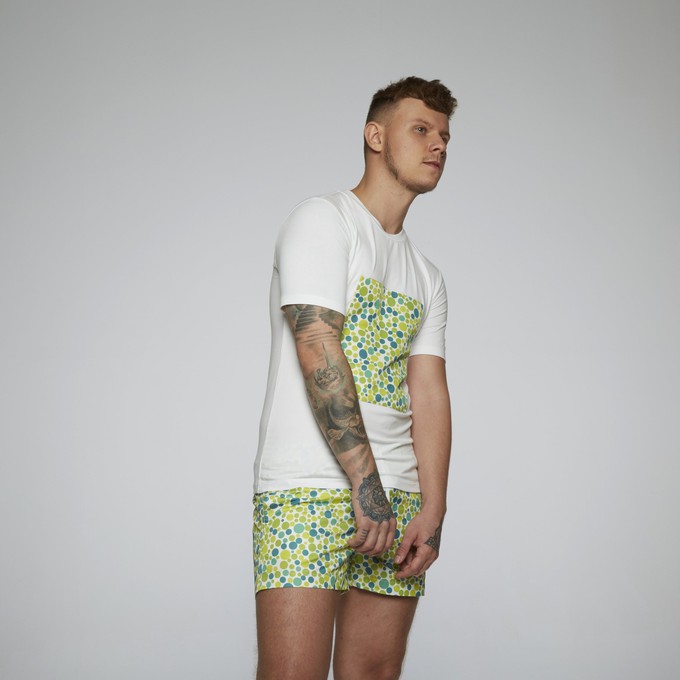 AS tee ss DD green dots patch from arctic seas