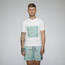 AS tee ss PO seatrash print teal via arctic seas