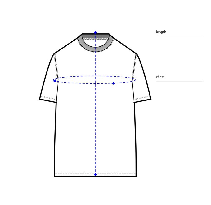 AS tee ss DD blue dots patch from arctic seas