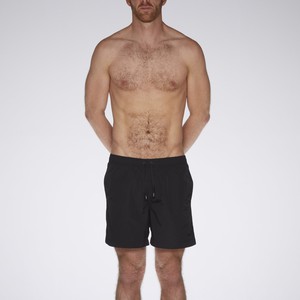 AS swimmer38 BO black with black moiré side stripe with matching polar bear embroidery from arctic seas