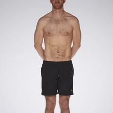 AS swimmer38 BO black with gold moiré side stripe with matching polar bear embroidery from arctic seas