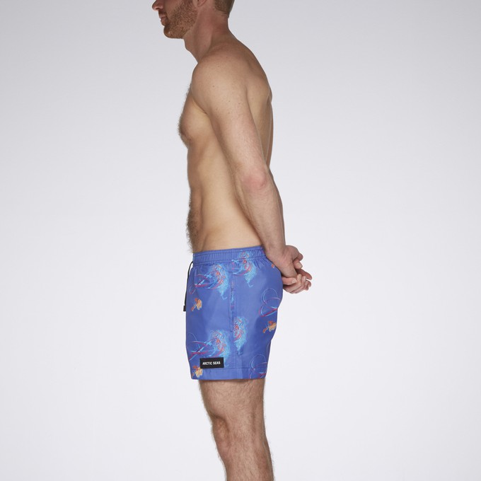 AS swimmer32 PO seatrash print blue from arctic seas